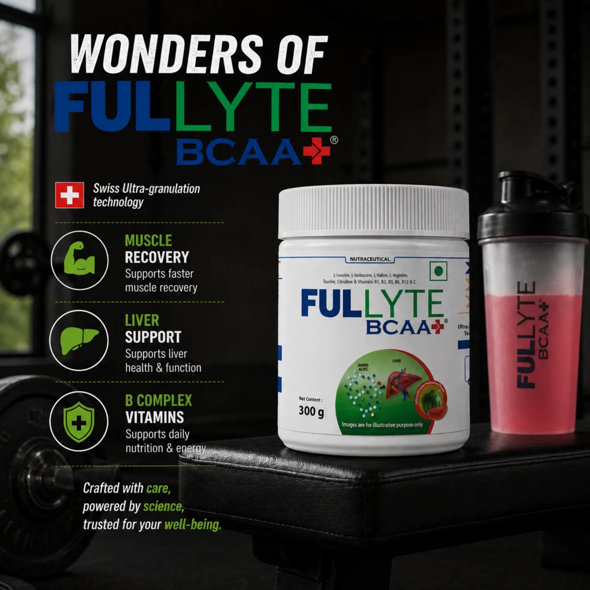 Fullyte BCAA - Muscle Growth and Recovery