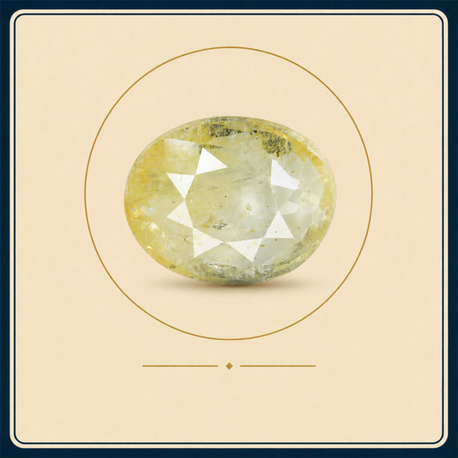Pukhraj-Yellow Sapphire
