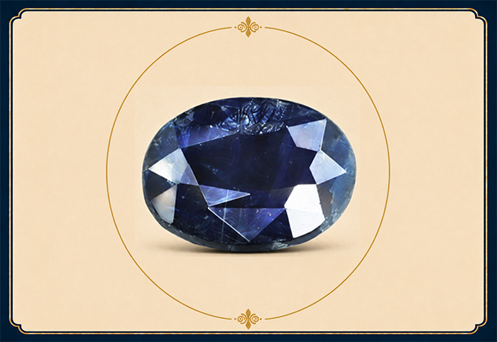 Blue Sapphire (African) - नीलम (अफ्रीका)