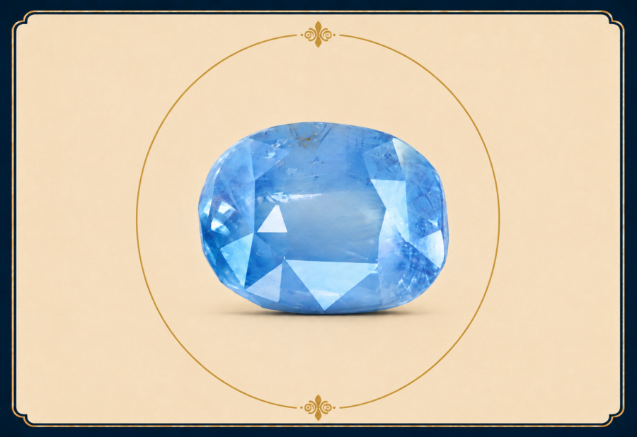 Blue Sapphire (Srilanka) - नीलम (श्रीलंका)