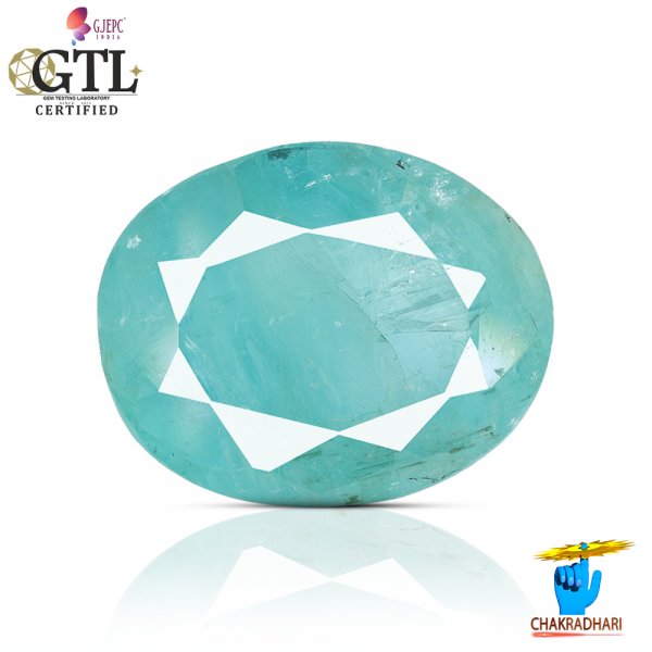 Image of 09.86 Carats Emerald Gemstone With Ring Or Pendant – पन्ना रत्न