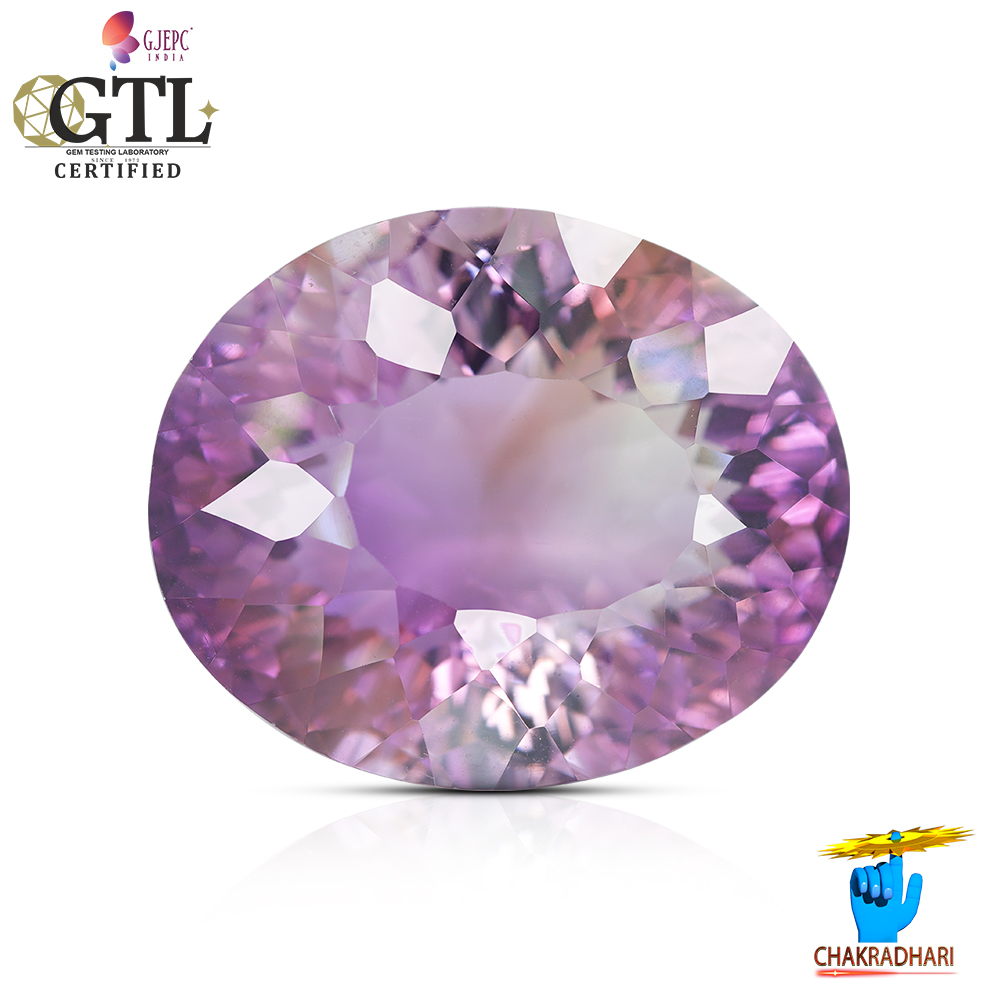 3064 Carats Amethyst Katela Jamuniya Stone With Silver Ring Or Pendant -