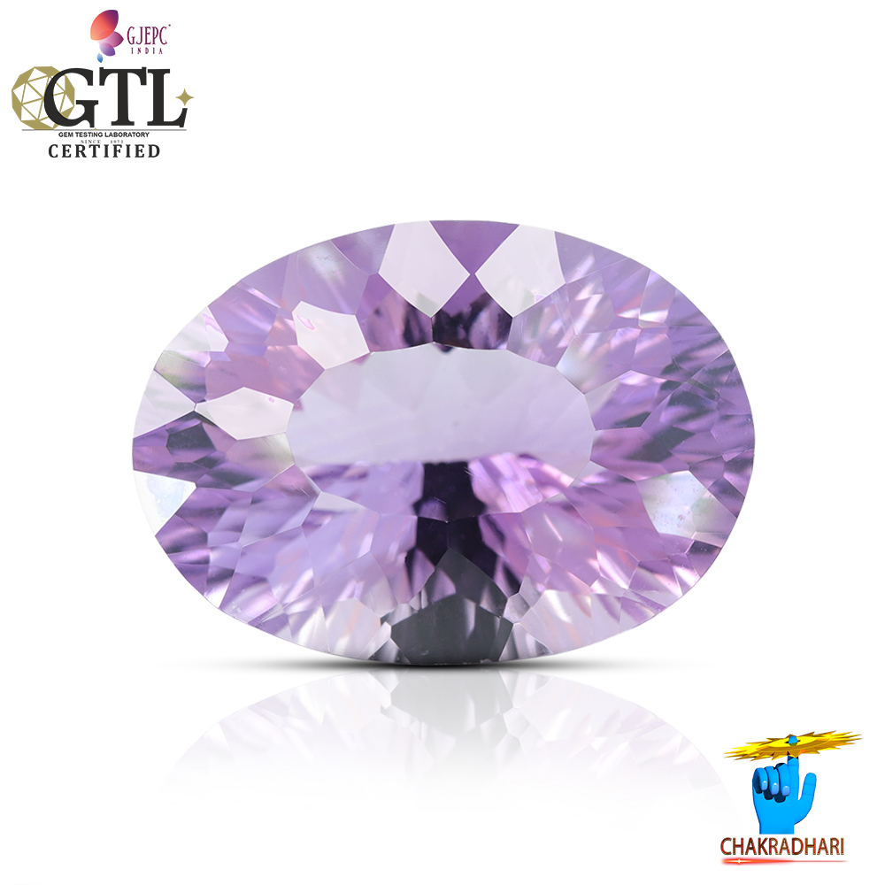 1623 Carats Amethyst Katela Jamuniya Stone With Silver Ring Or Pendant -
