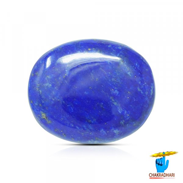 Image of 45.20 Carats Lapis Lazuli Gemstone With Silver Ring Or Pendant – लाजवर्त रत्न