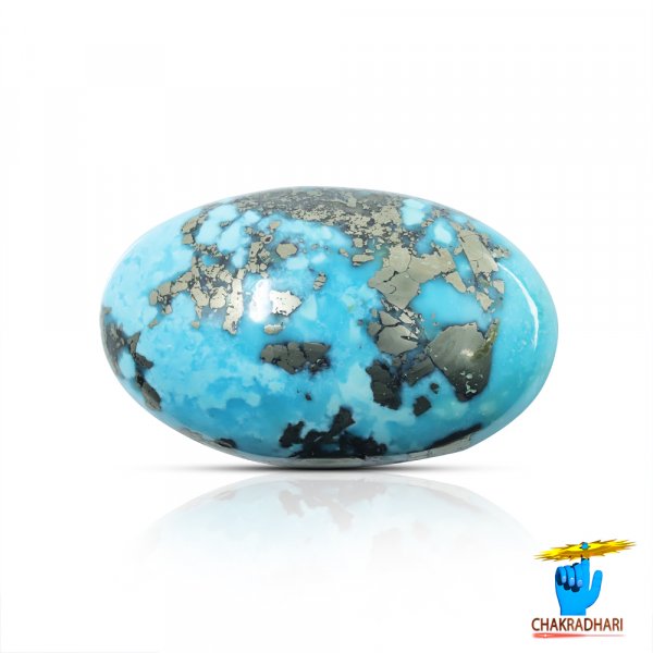 Image of 67.80 Carats Turquoise Irani Gemstone - पिरोजक, फ़िरोज़ा ईरानी रत्न