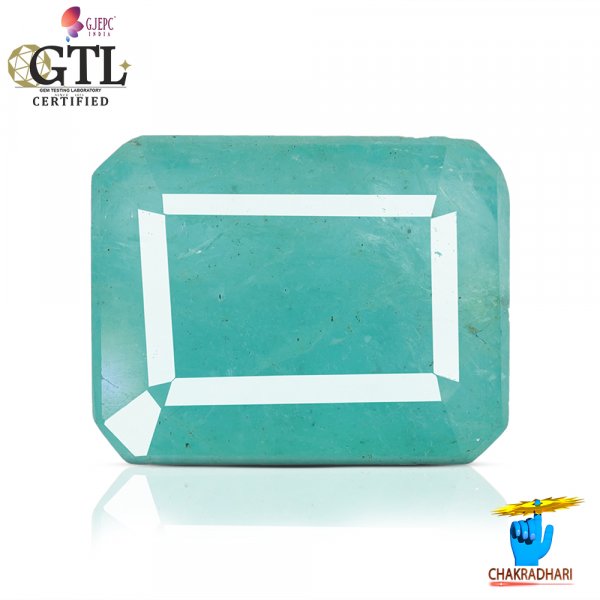 Image of 04.90 Carats Emerald Gemstone With Ring Or Pendant – पन्ना रत्न