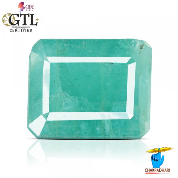 Image of 13.13 Carats Emerald Gemstone With Ring Or Pendant – पन्ना रत्न