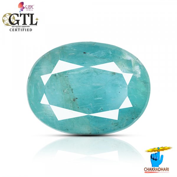 Image of 09.11 Carats Emerald Gemstone With Ring Or Pendant – पन्ना रत्न