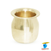 350ml Ritika Brass Ghanti Lota 170gm)- रितिका पीतल घंटी लोटा