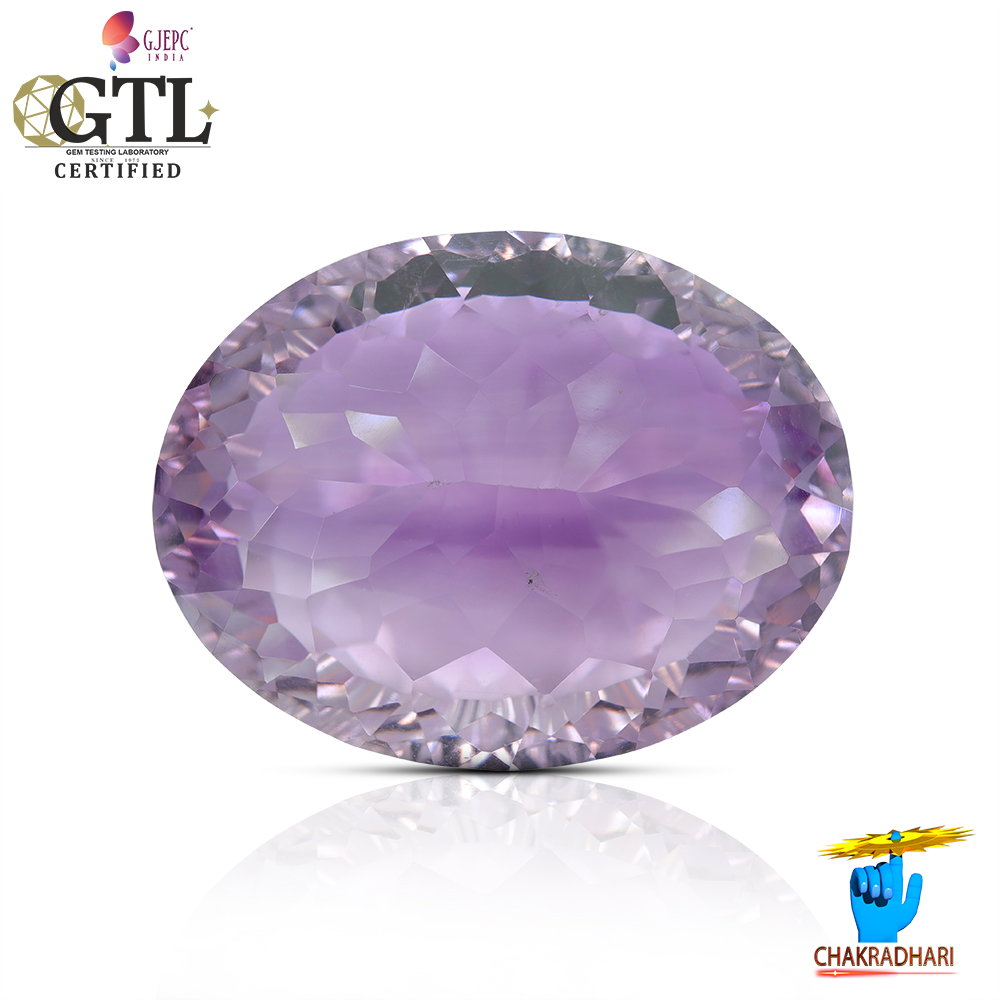 2851 Carats Amethyst Katela Jamuniya Stone With Silver Ring Or Pendant -