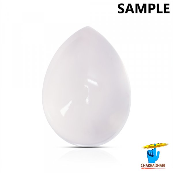 Image of 19.30 Carats to 27.40 Carats Rose Quartz Cabochon Gemstone With Silver Ring Or Pendant - गुलाबी स्फटिक