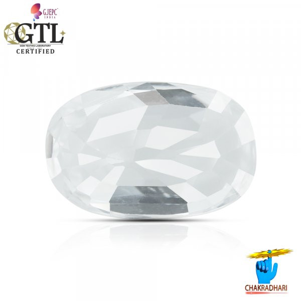 0784 Carats Natural Zircon Gemstone With Silver Ring Or Pendant -  