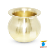 550ml Ritika Brass Seb Lota (440gm) - रितिका पीतल सेब लोटा