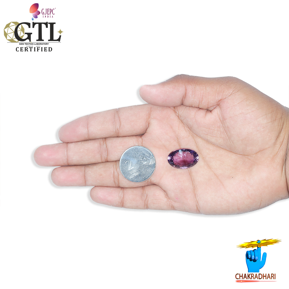 2851 Carats Amethyst Katela Jamuniya Stone With Silver Ring Or Pendant -