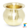 1000ml Ritika Brass Indra Lota (570gm)- रितिका पीतल इंद्रा लोटा