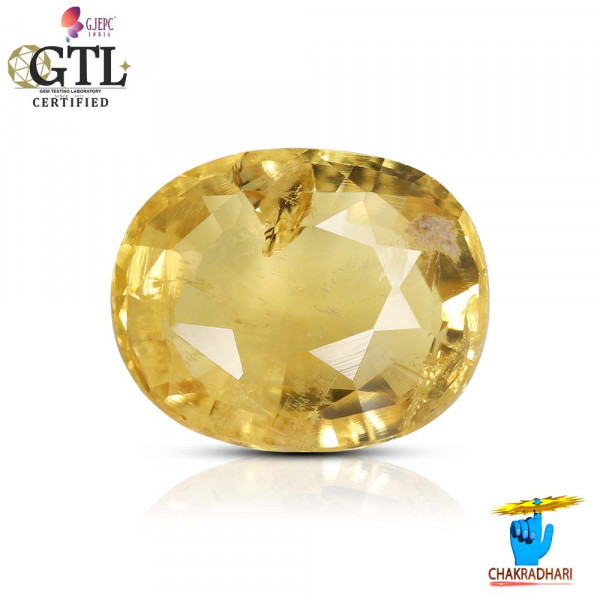Image of 2.50 Carat Natural Heliodor Gemstone With Silver Ring And Pendant-पीलापन्ना रत्न