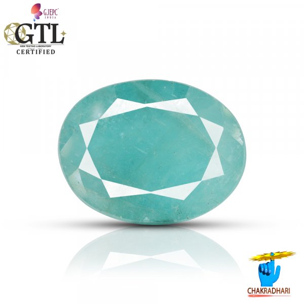 Image of 08.78 Carats Emerald Gemstone With Ring Or Pendant – पन्ना रत्न