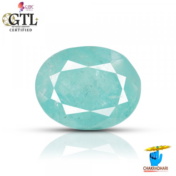 Image of 05.38 Carats Emerald Gemstone With Ring Or Pendant – पन्ना रत्न