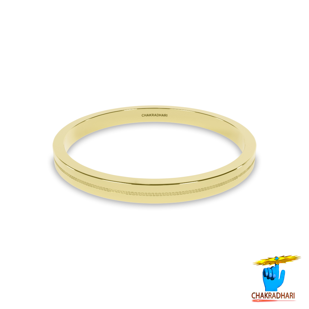 Ritika Brass Ulat Satta Lathe Bangle 35gm