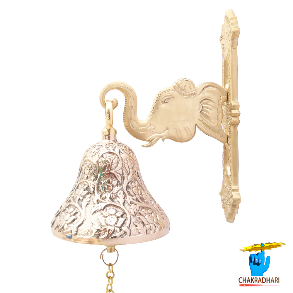 Phool Bronze Hanging Bell As Per Ayurveda -