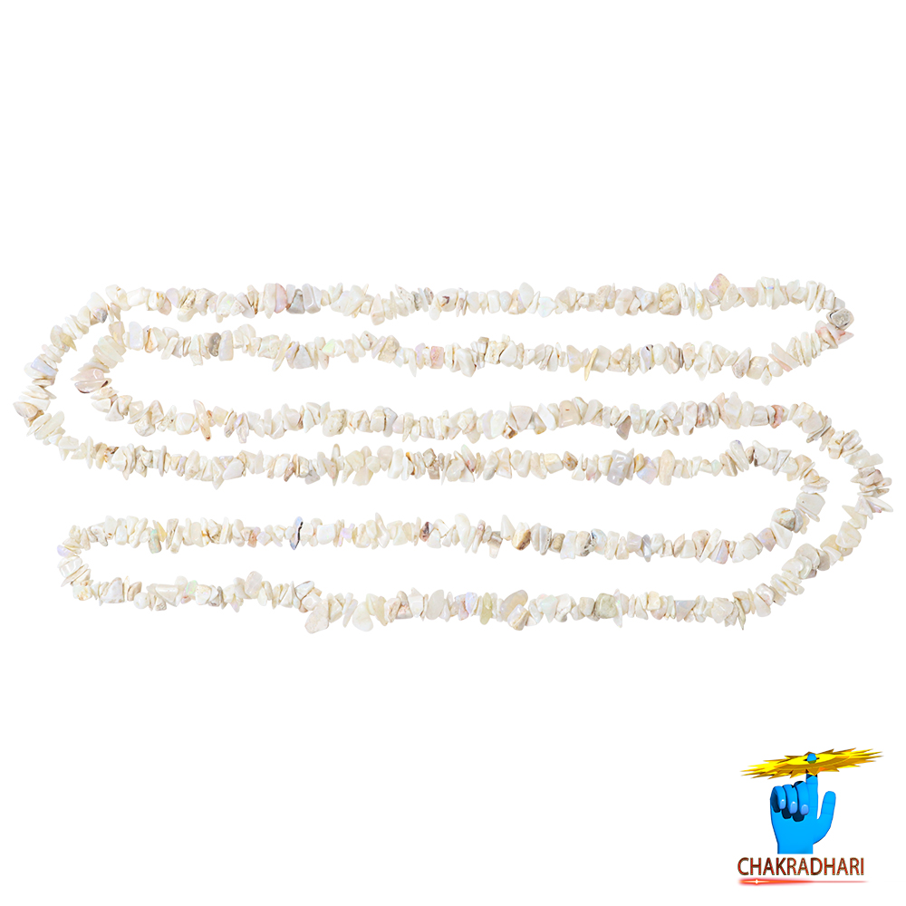 Opal Chips Wearing Mala -