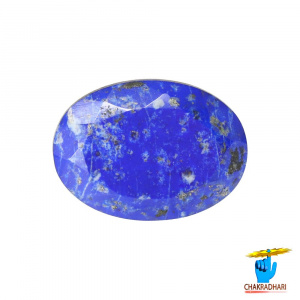 Image of 10.60 Carats Lapis Lazuli Gemstone With Silver Ring Or Pendant – लाजवर्त रत्न