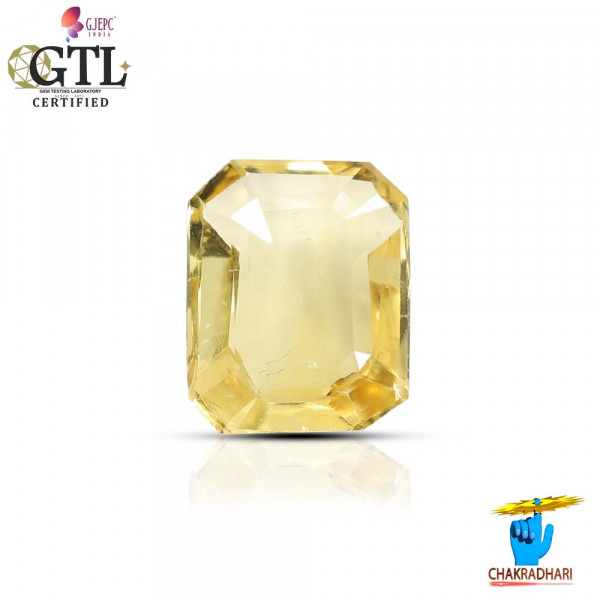 Image of 2.10 Carat Natural Heliodor Gemstone With Silver Ring And Pendant-पीलापन्ना रत्न