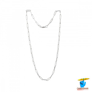 Image of 92.5% Silver Pencil Design Chain - चाँदी पेंसिल चैन