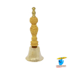 Phool Bronze Big Puja Bell -फूल काँसा बड़ी  पूजा घंटी
