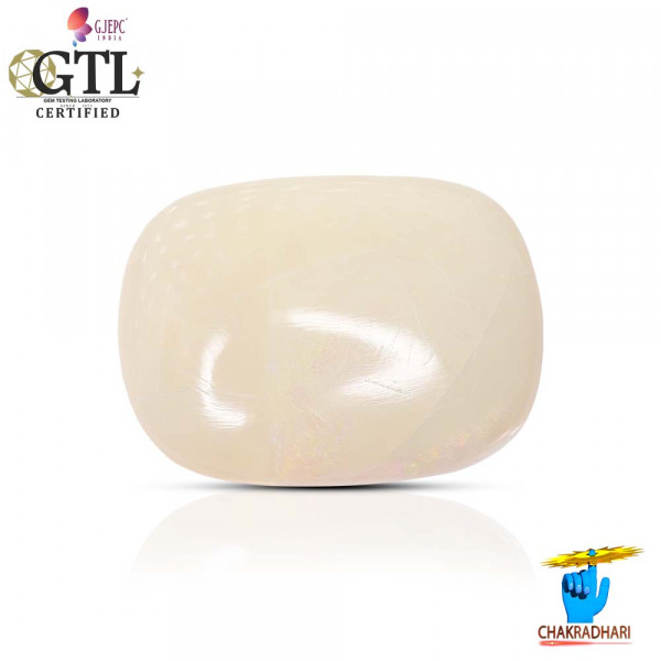 Image of 9.57Carat Opal Gemstone With Silver Ring And Pendant - ओपल रत्न