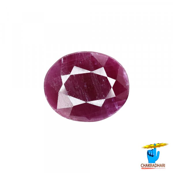 Image of 10.70 Carat Ruby Gemstone With Ring Or Pendant -  माणक रत्न