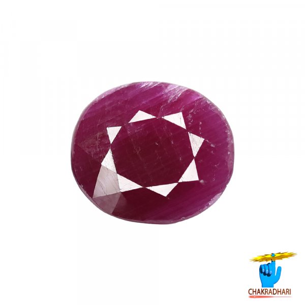 Image of 10.70 Carat Ruby Gemstone With Ring Or Pendant -  माणक रत्न