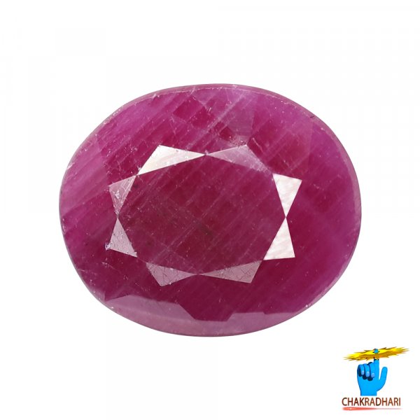 Image of 11.50 Carat Ruby Gemstone With Ring Or Pendant - मानक रत्न