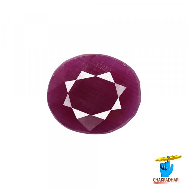 Image of 11.70 Carat Ruby Gemstone With Ring Or Pendant - मानक रत्न