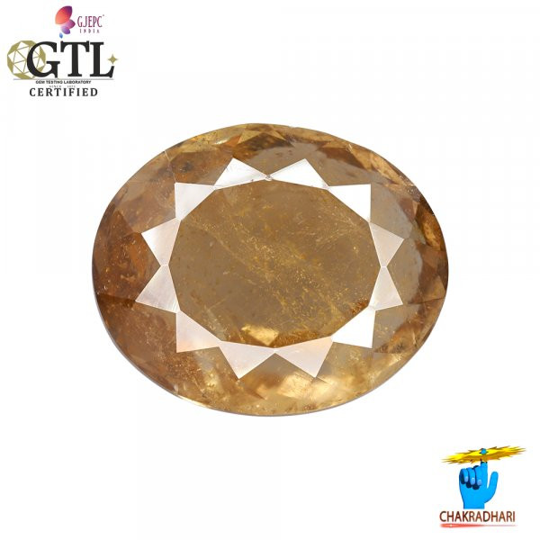 Image of 13.20 Carats Yellow Imperial topaz With Ring Or Pendant – पीला शाही पुखराज नरम