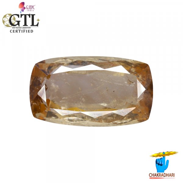 Image of 14.02 Carats Yellow Imperial topaz With Ring Or Pendant – पीला शाही पुखराज नरम