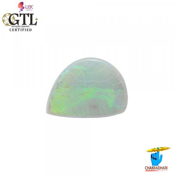 Image of 15.94 Carat Opal Gemstone With Silver Ring and Pendant - ओपल रत्न