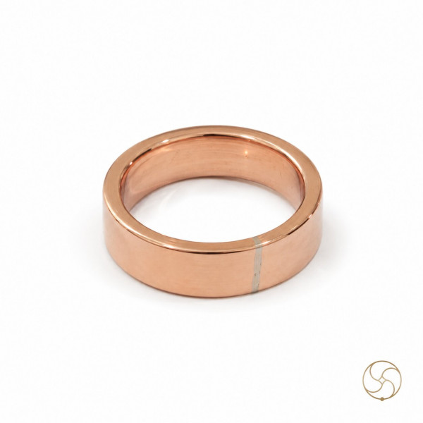 Image of 99.9% Pure Nepaliya Copper Flat Lathe Ring