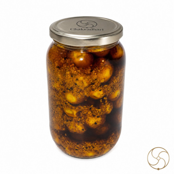 Image of Rajasthani Homemade Glue Berry Pickle 1 kg or 500 grams (Gounda Achar)
