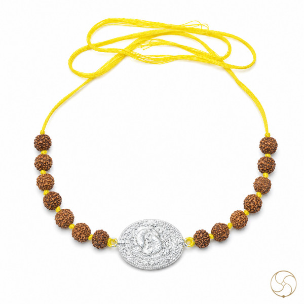 Image of 99.9% Silver Twin Matasya Rakhi