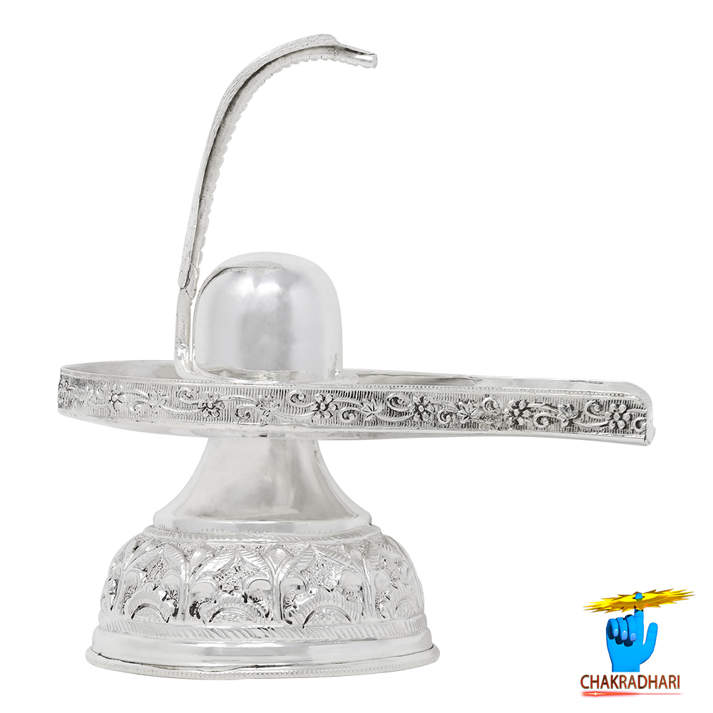 99 Silver Shivling - 242gm
