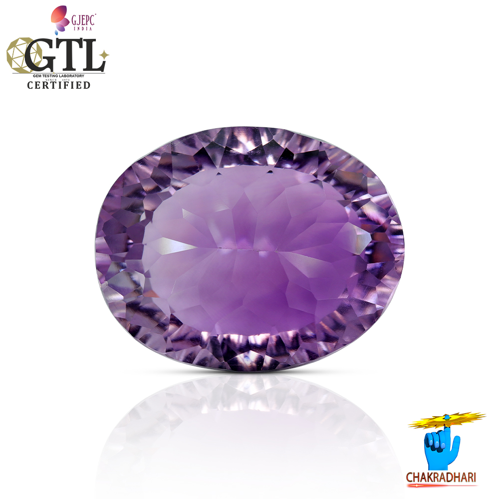 1663 Carats Amethyst Katela Jamuniya Stone With Silver Ring Or Pendant -