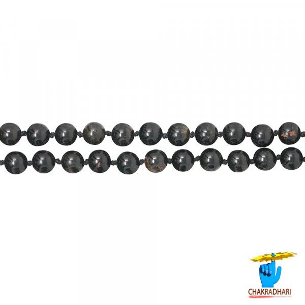 Black Vikrant Mala for Jaap or Wearing  8mm or 6mm