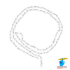 99.9% Pure Silver Sphatik Mala In Silver (6mm) 54 Plus 1 Beads –  99.9% शुद्ध चाँदी में चांदी स्फटिक माला (6mm)