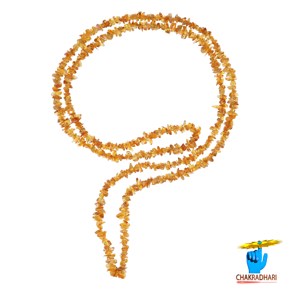 Citrine Chips Mala Top Grade Quality Wearing Mala -