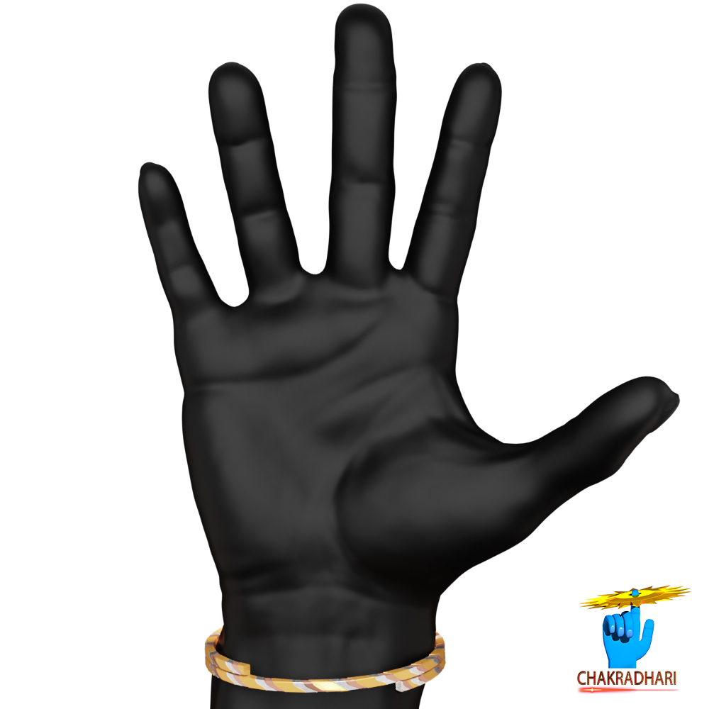 999 Three Metal Bangle Gold-10gm Silver-66 Copper-63 -