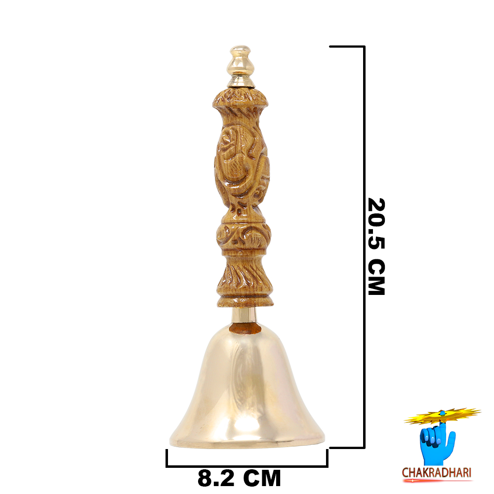 Phool Bronze Maha Vishal Puja Bell -