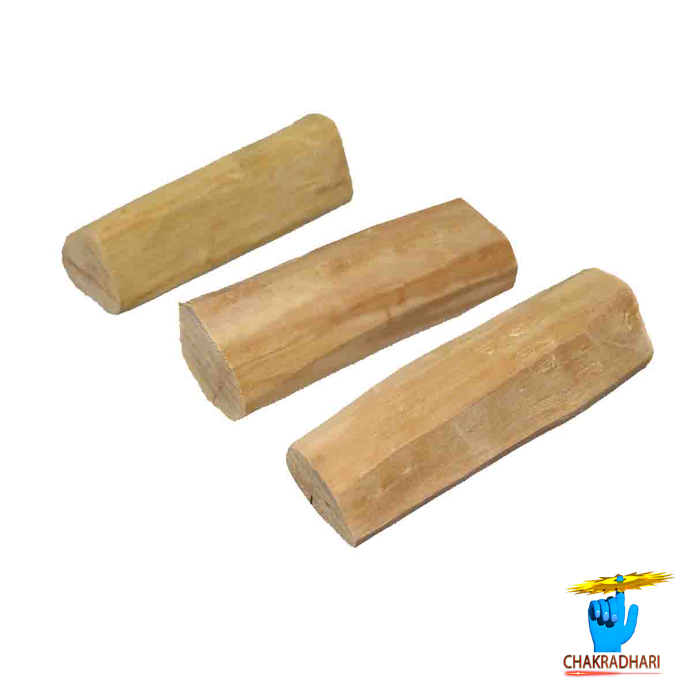 Premium White Sandalwood Log - 50 Grams