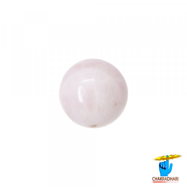 Image of Sphere Rose Quartz Crystal Ball (248GM) - गोलाकार गुलाब क्वार्ट्ज क्रिस्टल गेंद (248ग्राम)