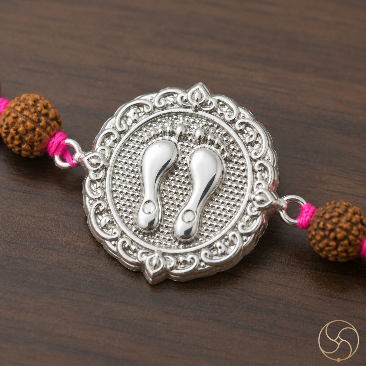 999 Silver Lakshmi Padam Rakhi